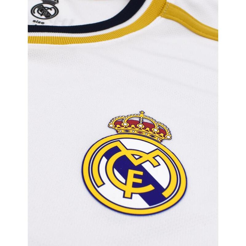 Camiseta Fútbol Real Madrid 1ª Equipación Réplica Oficial Sin Dorsal