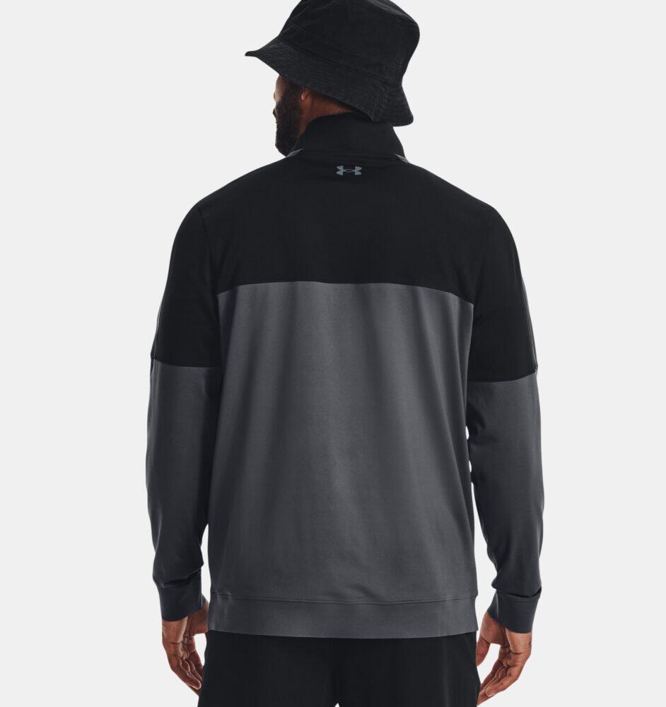 SWEAT 1/4 ZIP UNDER ARMOUR GOLF NOIR 2/5