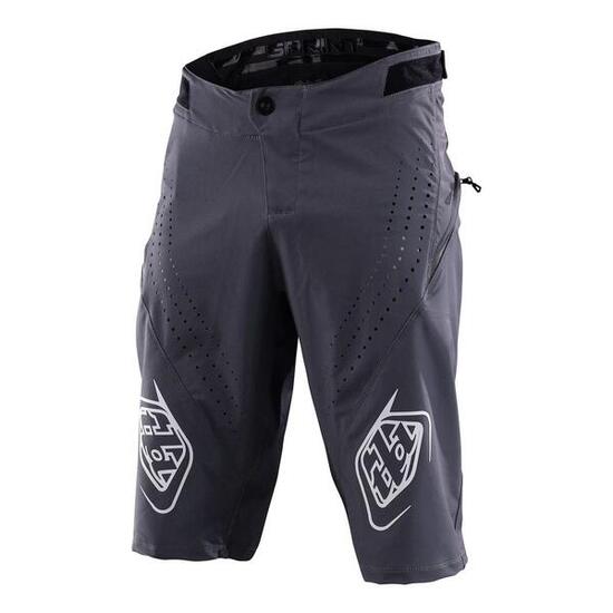 Lichte MTB SPRINT-short voor DH en Enduro Grijs Heren
