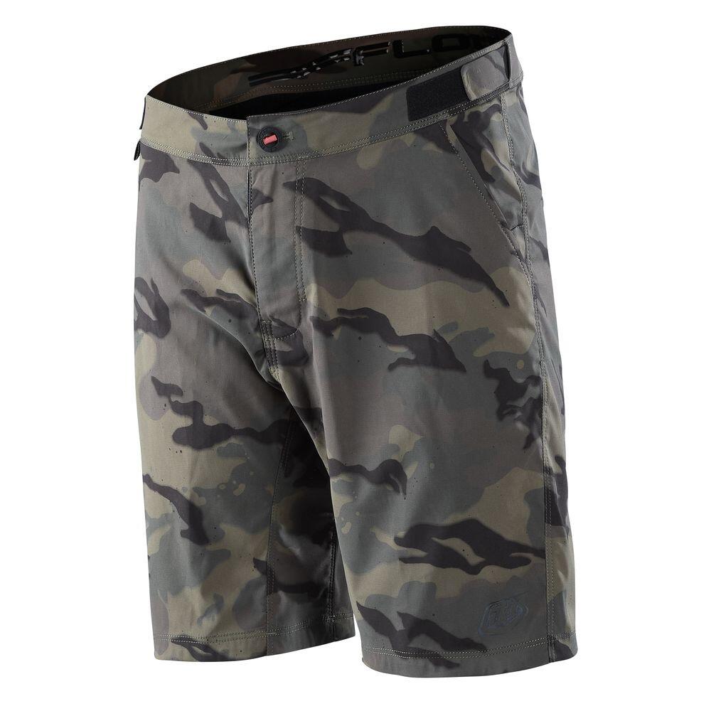 Tld - Troy Lee Designs - Short Vtt Décontracté Flowline Avec Tissu Approuvé Bluesign® Green Pour Hommes - Short - Marron|vert - 40 M - Decathlon