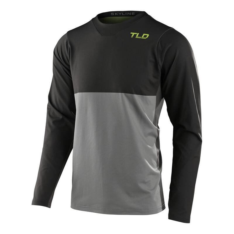 Maglia MTB SKYLINE CHILL a manica lunga calda e confortevole Nero Uomo