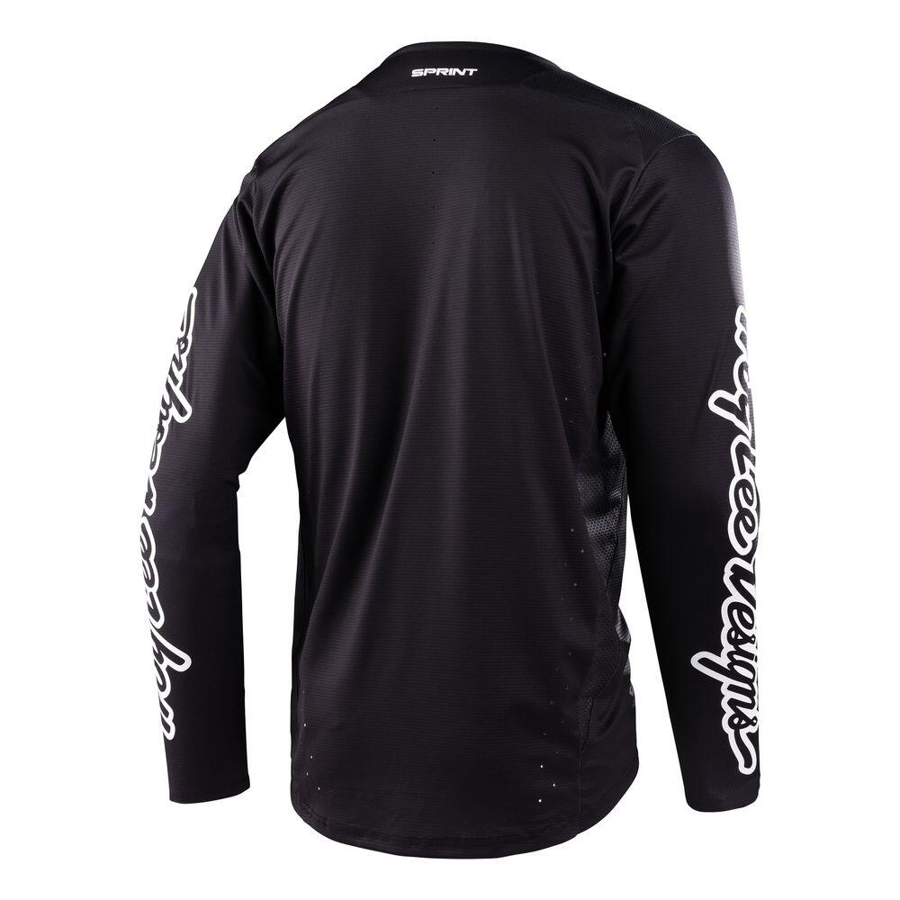 Maillot VTT SPRINT respirant à manches longues Noir Homme 3/3