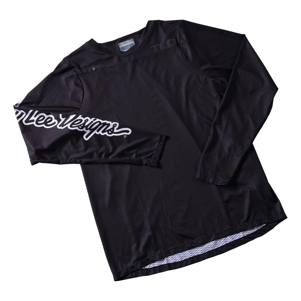 Chemise VTT ultralégère manches longues SKYLINE AIR Noir Homme 2/3