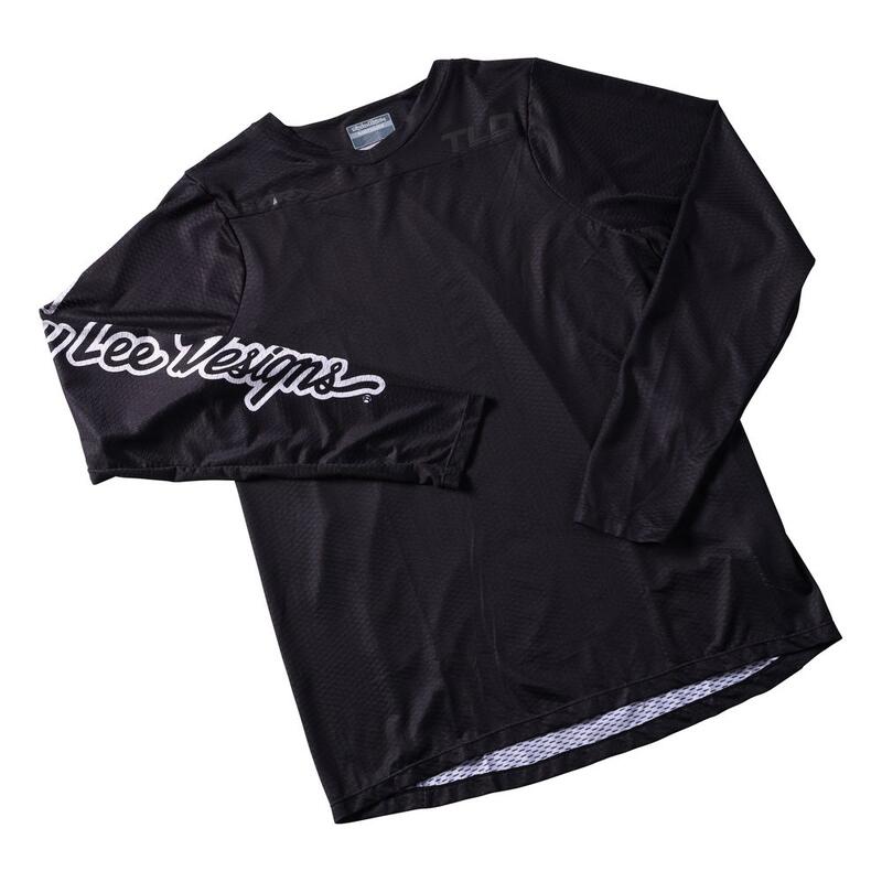 Maglia MTB SKYLINE AIR a manica lunga ultraleggera Nero Uomo