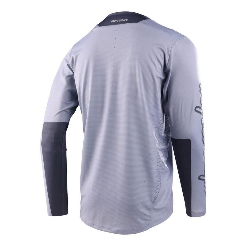 Maglia MTB SPRINT traspirante con maniche lunghe Grigio Uomo