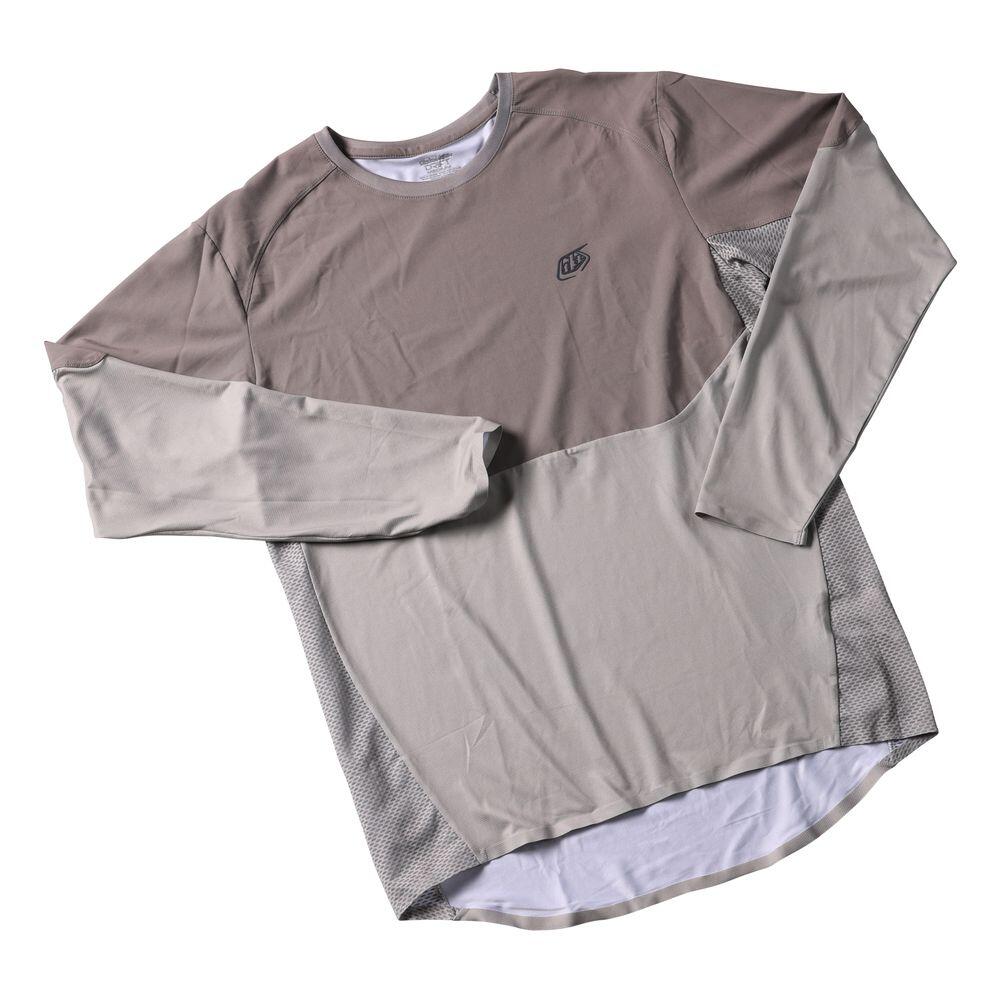 Lichtgewicht en ademend MTB DRIFT-shirt, perfect voor trailrijden Grijs Heren 2/3