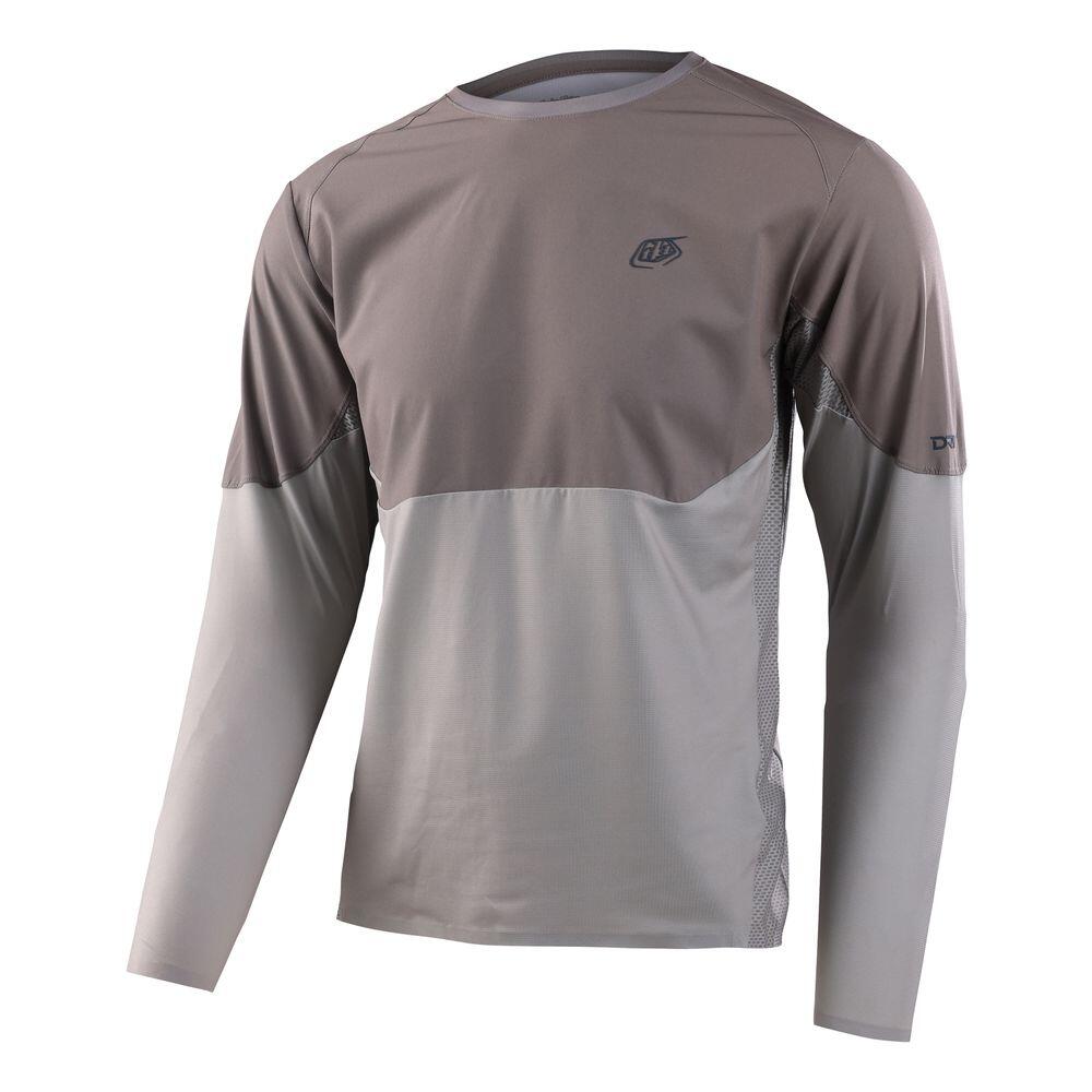 TLD - TROY LEE DESIGNS Maglia MTB DRIFT leggera e traspirante perfetta per il Trail Grigio Uomo