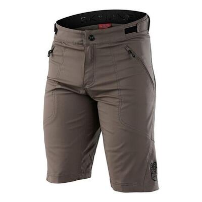 Mtb-short skyline short shell ultralicht en ademend bruin heren