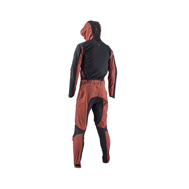Tuta MTB Mono Suit HydraDri 3.0 impermeabile e traspirante Rosso Uomo