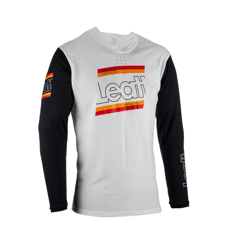 Maglia MTB Enduro 4.0 elastica a maniche lunghe Bianco Uomo