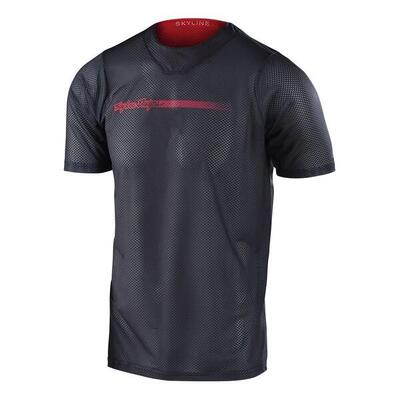 Maglia MTB SKYLINE AIR a manica corta ultra leggera Grigio Uomo