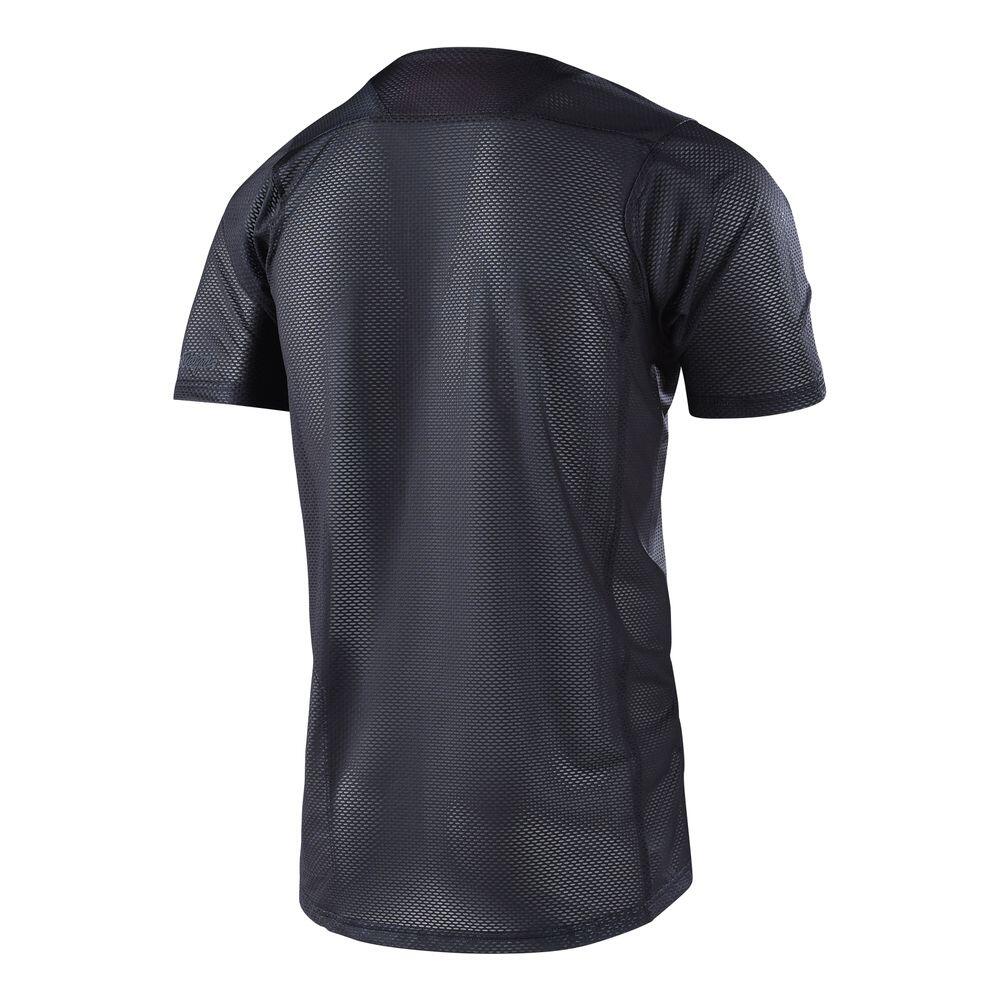 Maillot VTT ultra léger manches courtes SKYLINE AIR Noir Homme 2/2