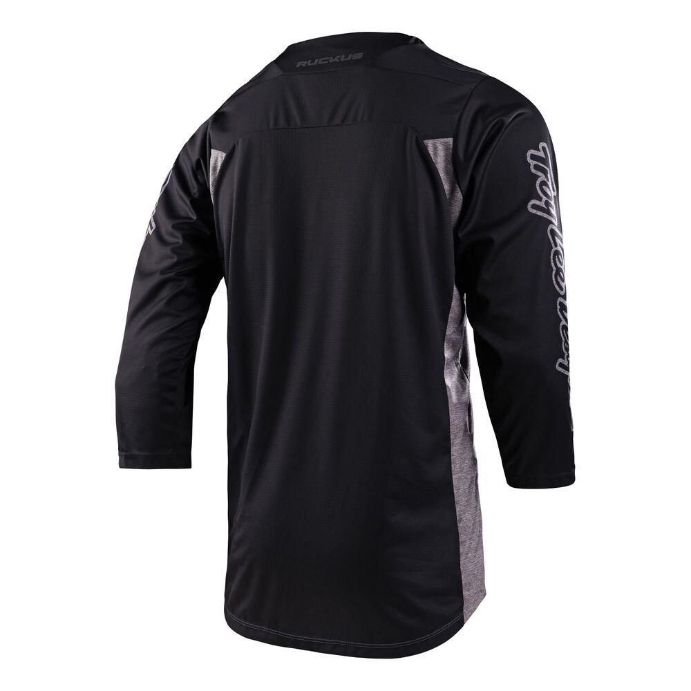 RUCKUS MTB-shirt met geventileerde driekwartmouwen Zwart Heren 2/2