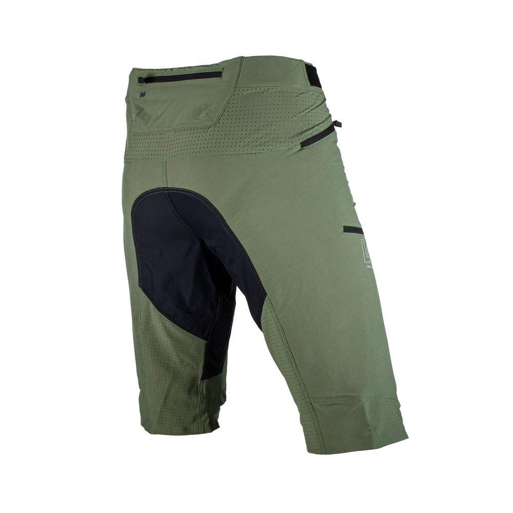 Pantaloncini MTB Enduro 3.0 ultra comodi resistenti all'acqua Verde Uomo 2/4