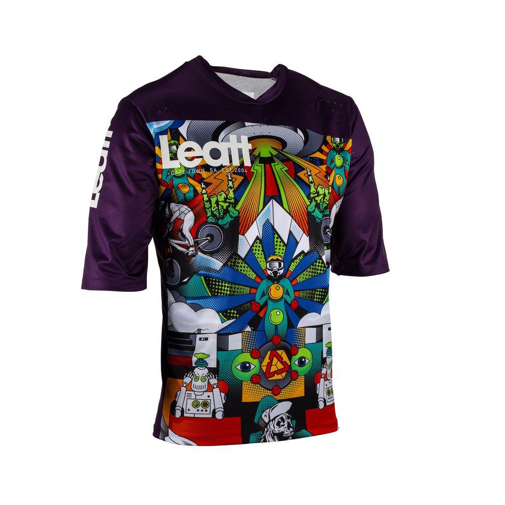 Camiseta MTB Enduro 3.0 transpirable con mangas tres cuartos Multicolor Hombre 4/7