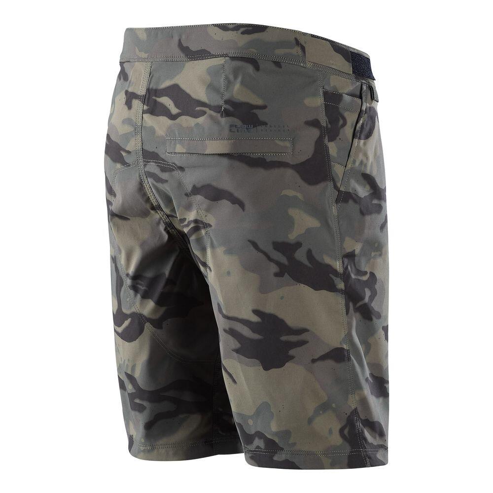 Pantaloncini MTB FLOWLINE casual con tessuto omologato Bluesign® Verde Uomo 2/2