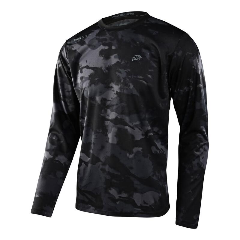 Maglia MTB FLOWLINE a maniche lunghe casual Nero Uomo