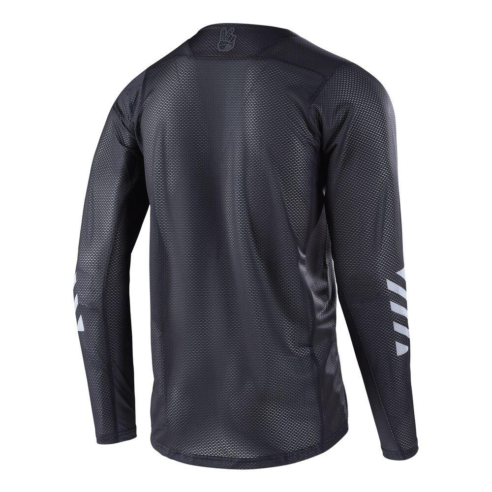 Chemise VTT ultralégère manches longues SKYLINE AIR Noir Homme 2/2