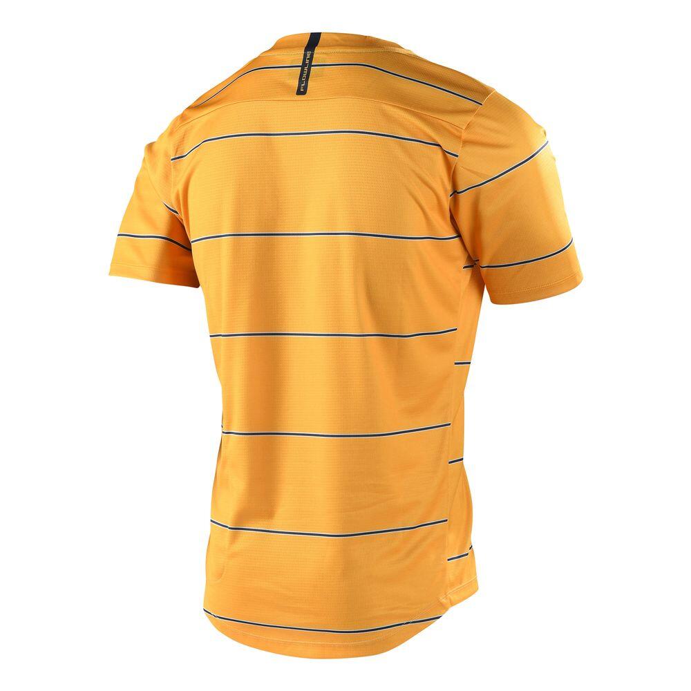 MTB-Trikot FLOWLINE mit kurzen Ärmeln Orange Herren 2/2