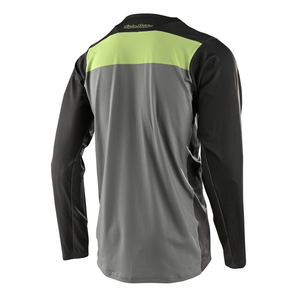 Camiseta MTB SKYLINE CHILL de manga larga, cálida y cómoda, negra, para hombre 2/2