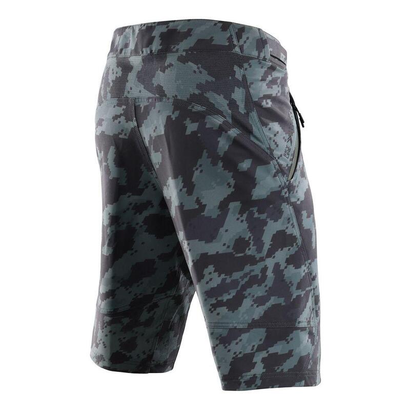 Pantaloncini MTB SKYLINE SHORT SHELL ultra leggeri e traspiranti Verde Uomo