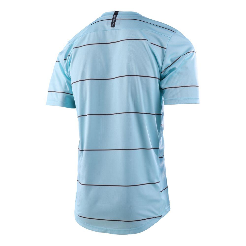 Maillot VTT manches courtes FLOWLINE Bleu Clair Homme 3/3