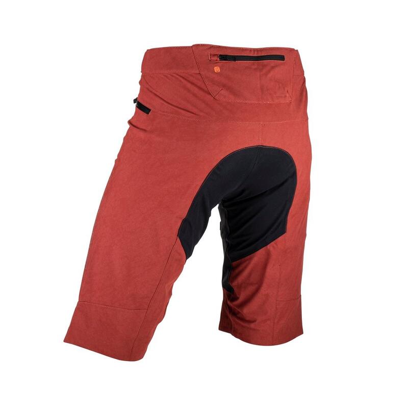 Pantaloncini MTB 5.0 HydraDri traspiranti e impemeabili Rosso Uomo