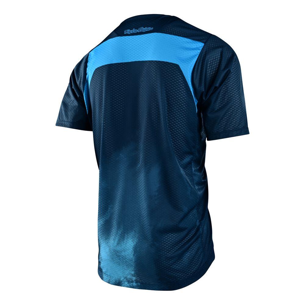 Maillot VTT ultra léger manches courtes SKYLINE AIR Noir Homme 2/2