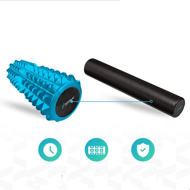 Foam roller trigger point massage roller met massage bal - Massageapparaat