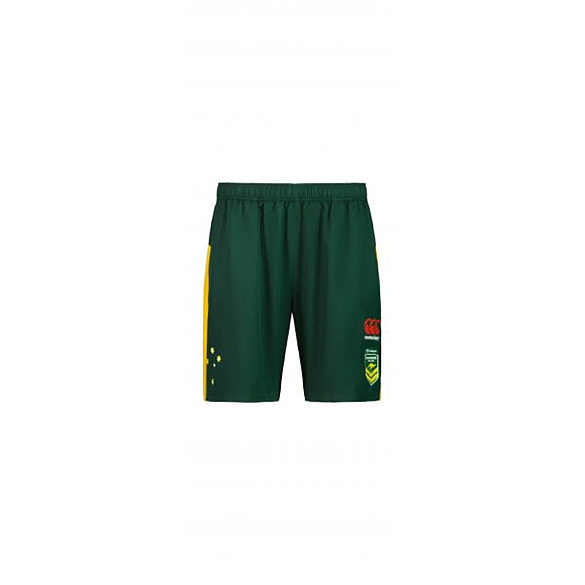 Canterbury Kangaroos Replica Gym Shorts Green 1/3