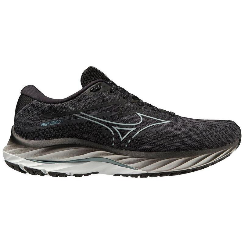 Chaussures de course Hommes Mizuno Wave 27 2E Noir