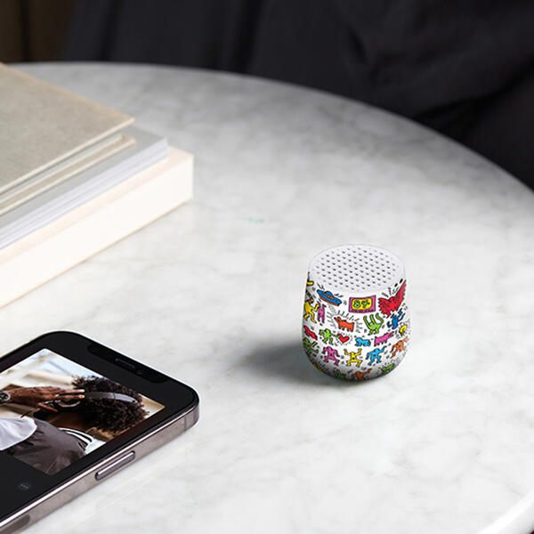 Coluna Lexon Mino+ Keith Haring happy white 2/2