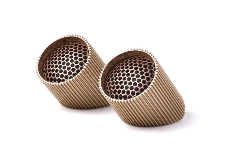 Coluna Lexon Ray Speaker dourado 4/7