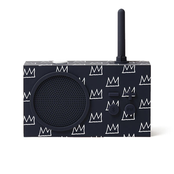 Rádio fm lexon tykho 3 jean basquiat crown black