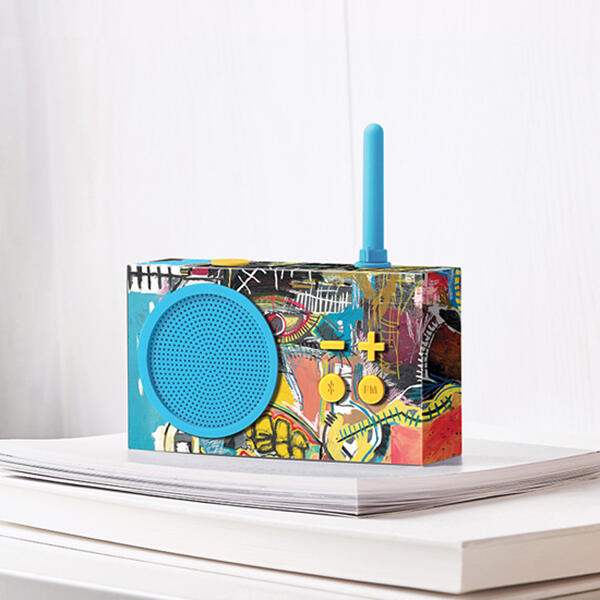 Rádio FM Lexon Tykho 3 Jean Basquiat skull 2/2