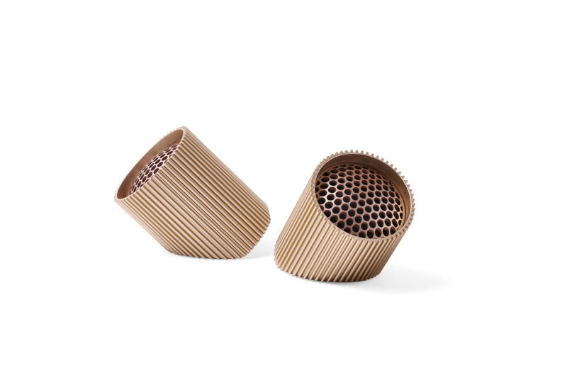 Coluna Lexon Ray Speaker dourado 3/7