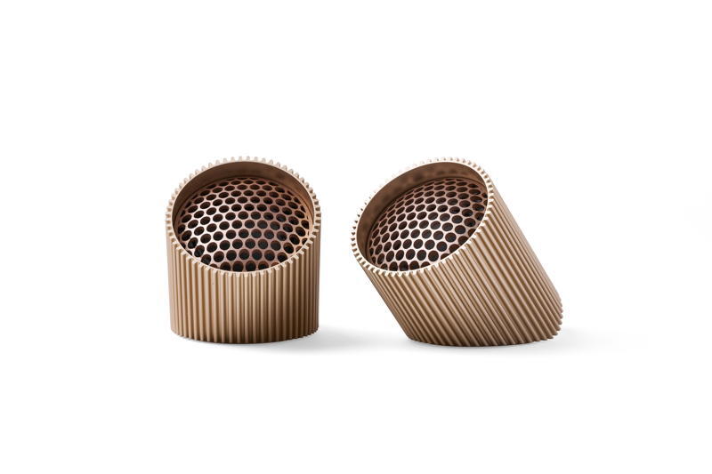 Coluna Lexon Ray Speaker dourado 2/7