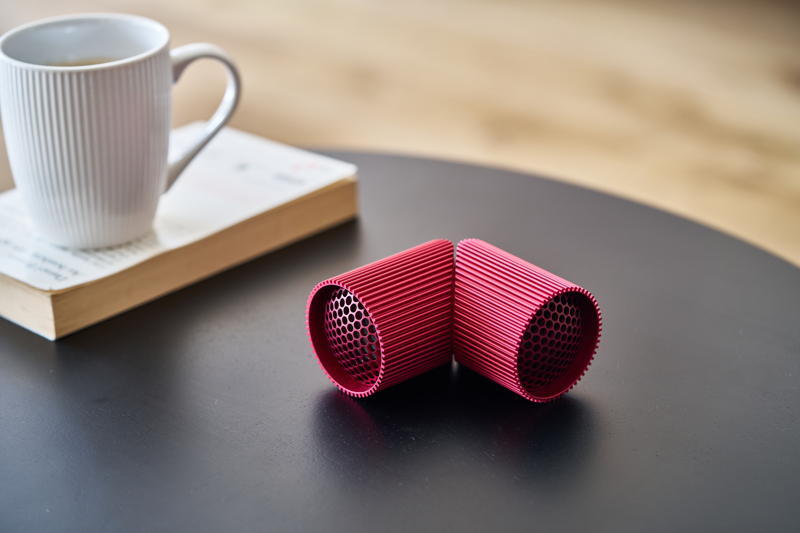 Coluna Lexon Ray Speaker vermelho 7/7