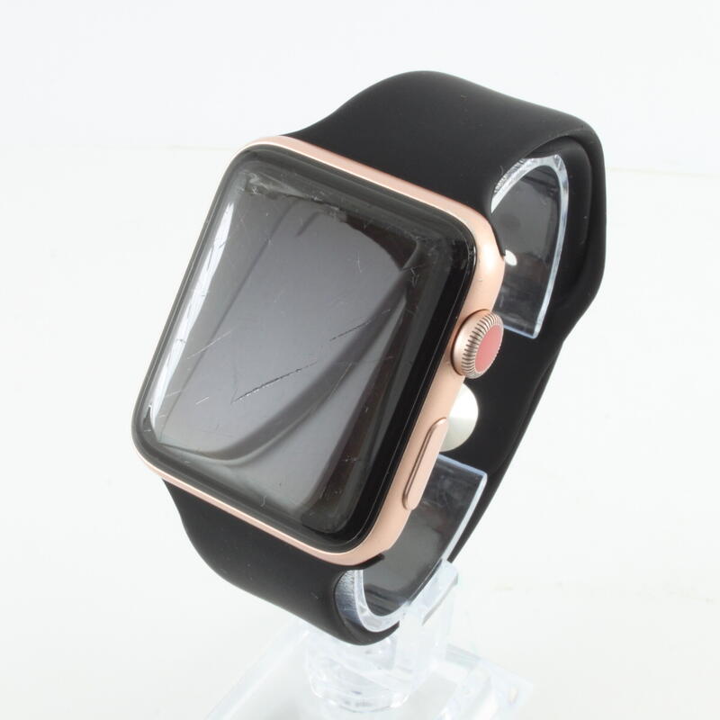 Segunda Vida - Apple Watch Series 3 42mm GPS+Cellular Ouro/Preta - Razoável