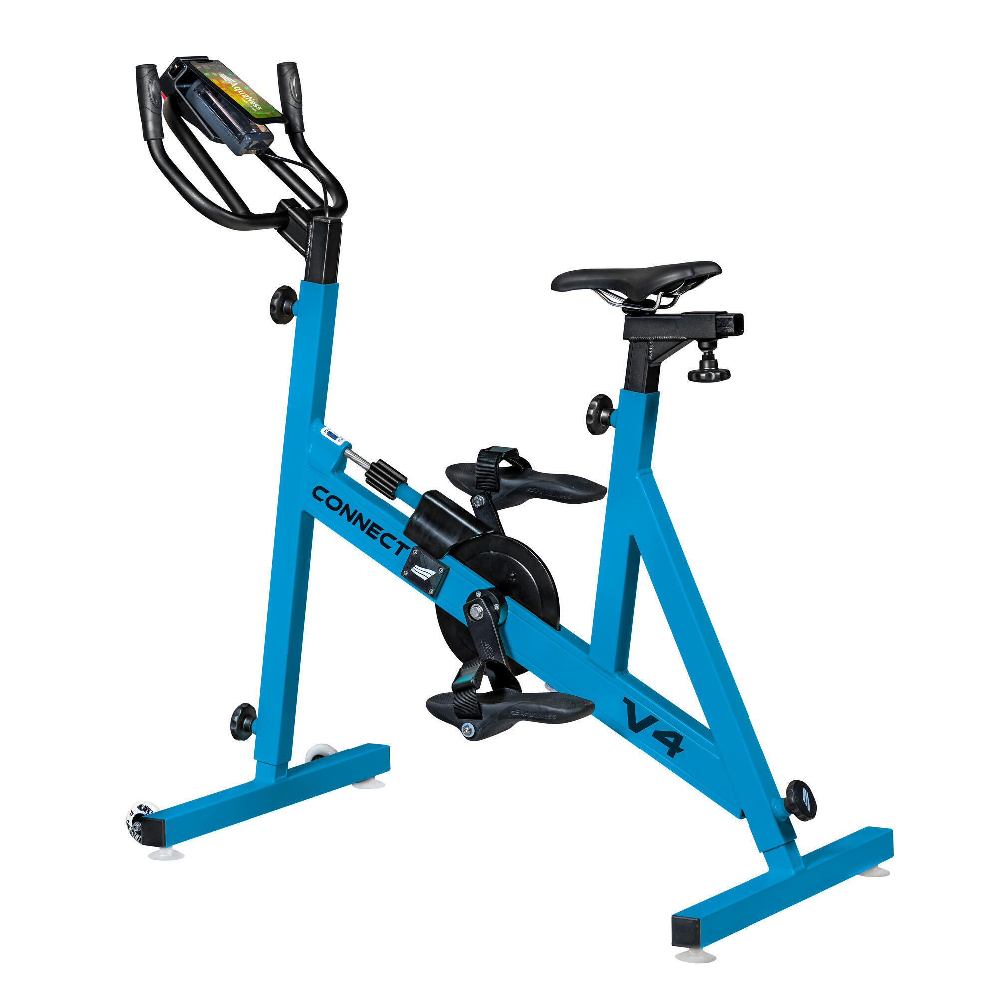 Aquaness - Aquaness V4 Connect - Vélo De Piscine - Aquabike - Bleu - Taille Unique - Decathlon