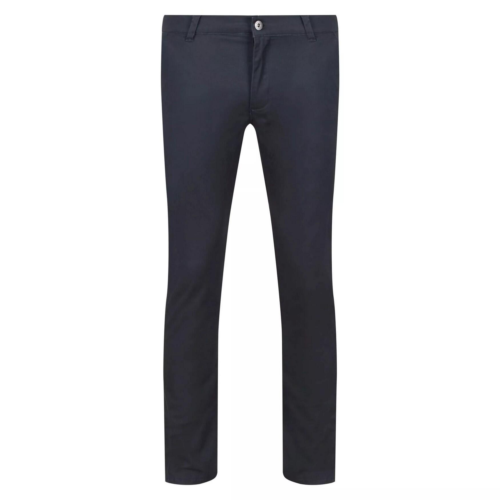 REGATTA Mens Sandros Chinos (India Grey)