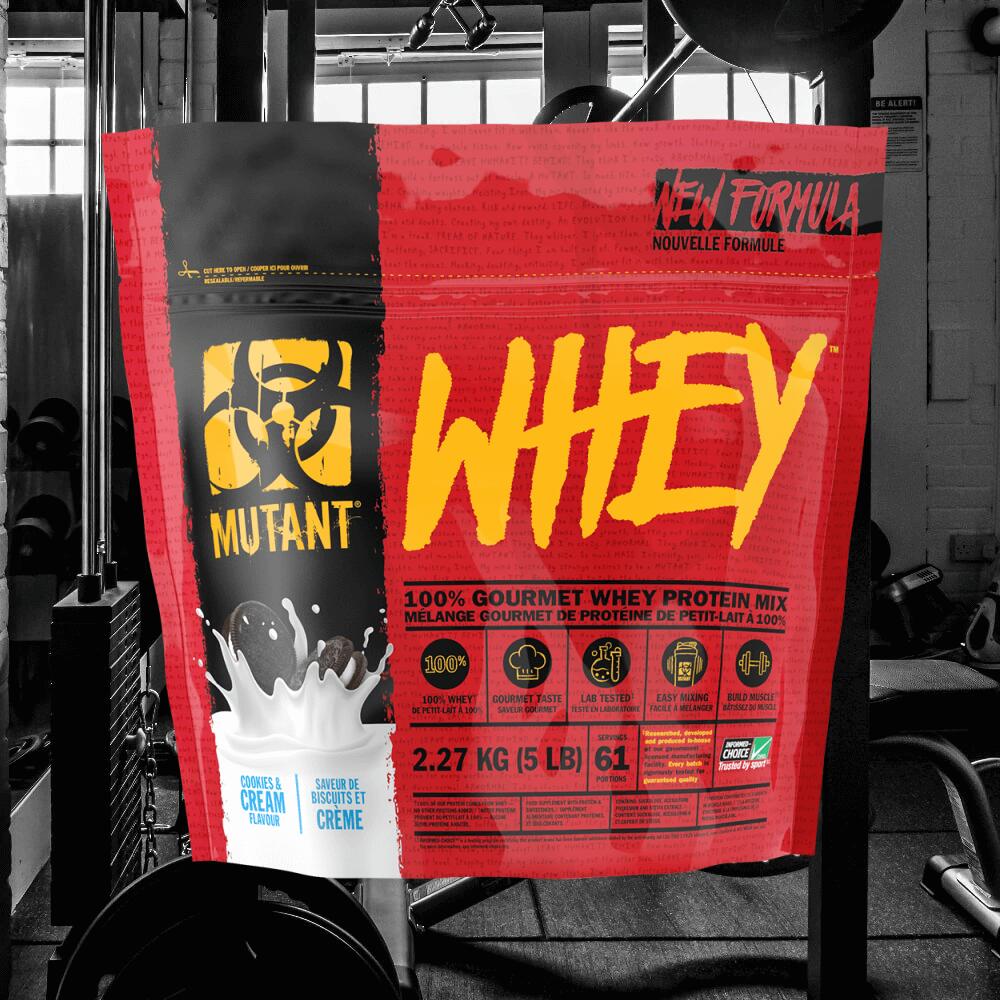 Mutant Mutant Whey (5lbs) Cookies & Cream - Protéines 2/4