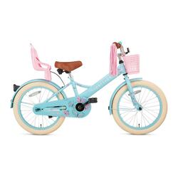 Vélo enfant SuperSuper Little Miss - 18 pouces - Turquoise