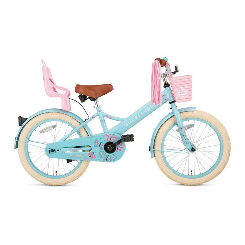 SuperSuper Little Miss Kinderfiets - 18 Inch - Turquoise