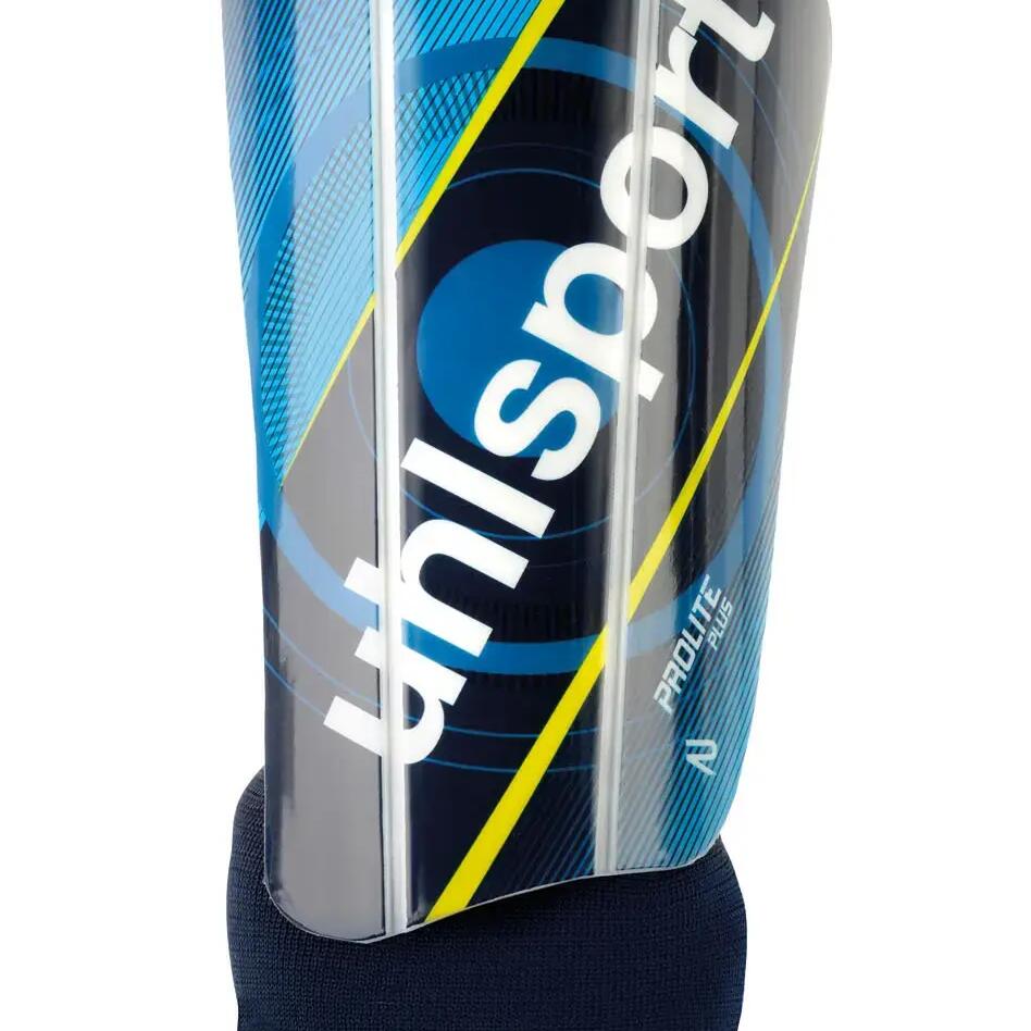 Uhlsport Pro Lite Men's Shin Guards - Black/Orange