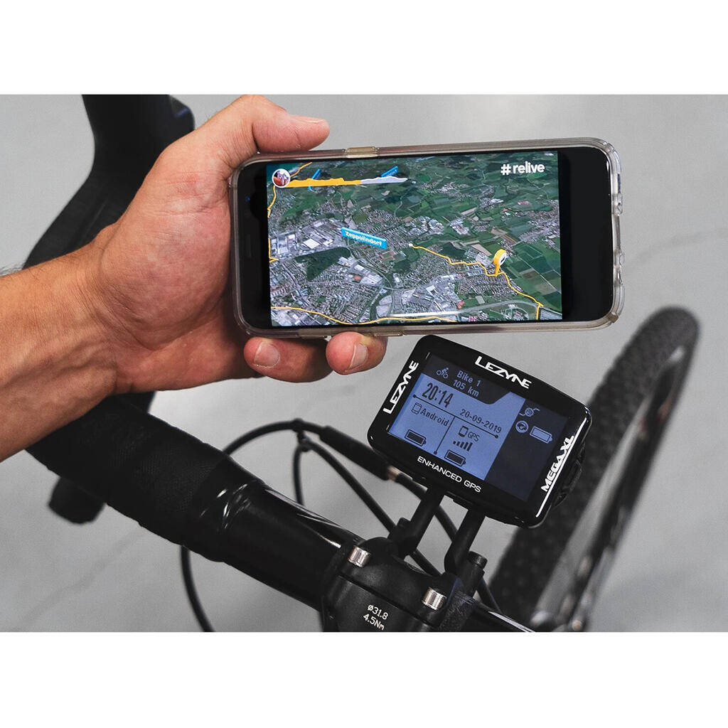 Lezyne Mega XL GPS Bike Computer -  5