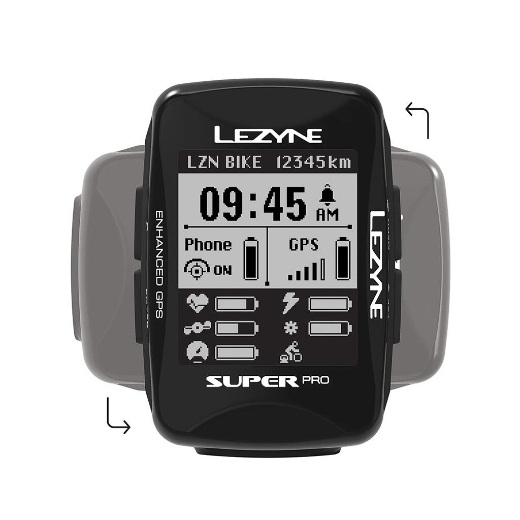 Lezyne Super Pro GPS Bike Computer (Bundle)