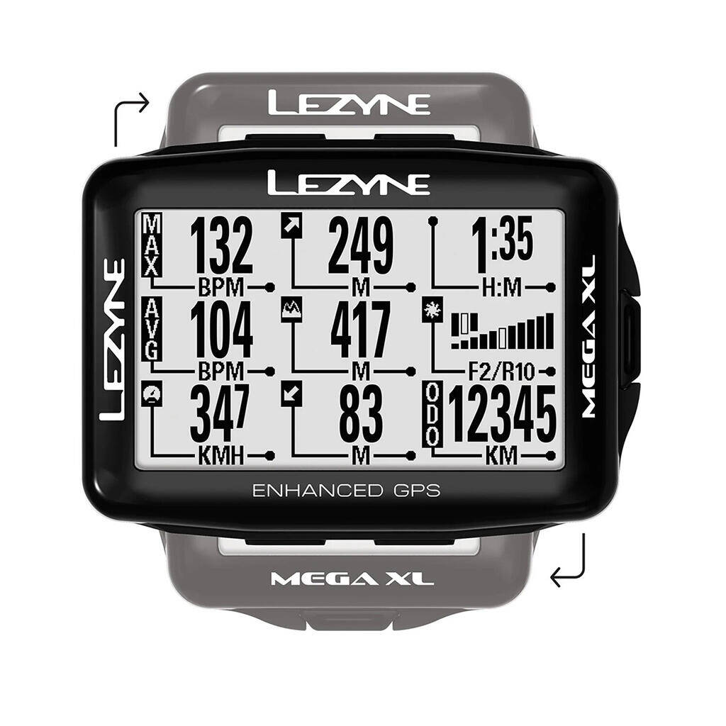 Lezyne Mega XL GPS Bike Computer -  1