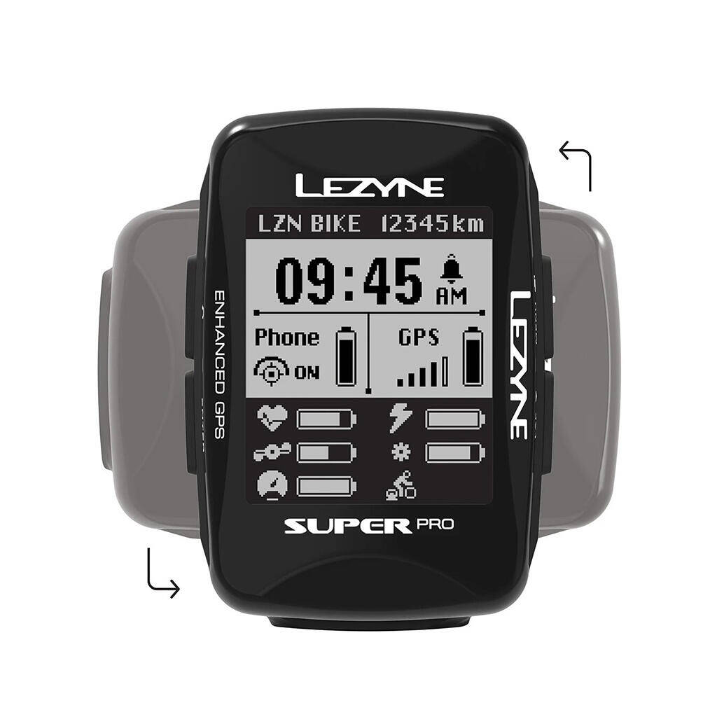 Lezyne Super Pro GPS Bike Computer -  1