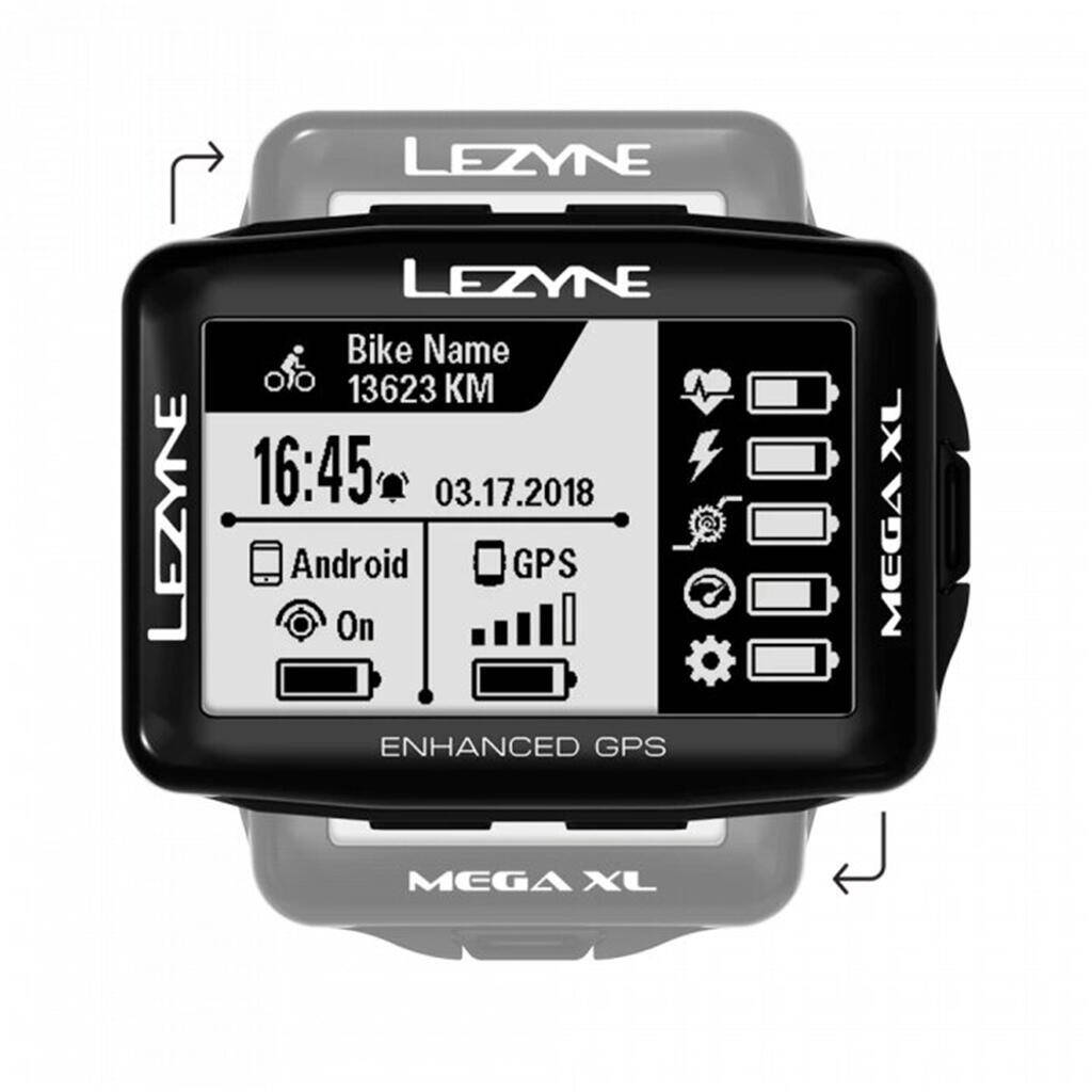 Lezyne Mega XL GPS Bike Computer -  3